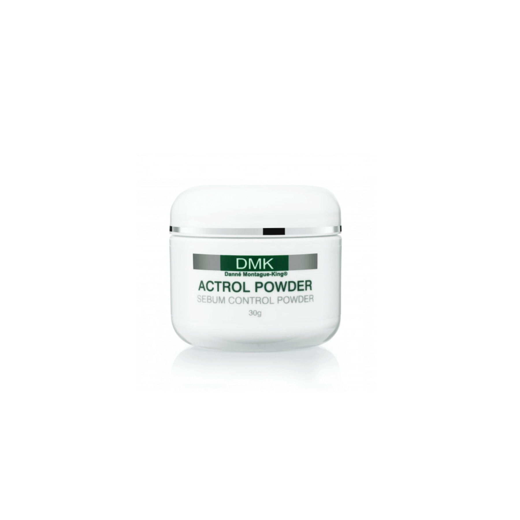 White plastic container containing maskne treatment