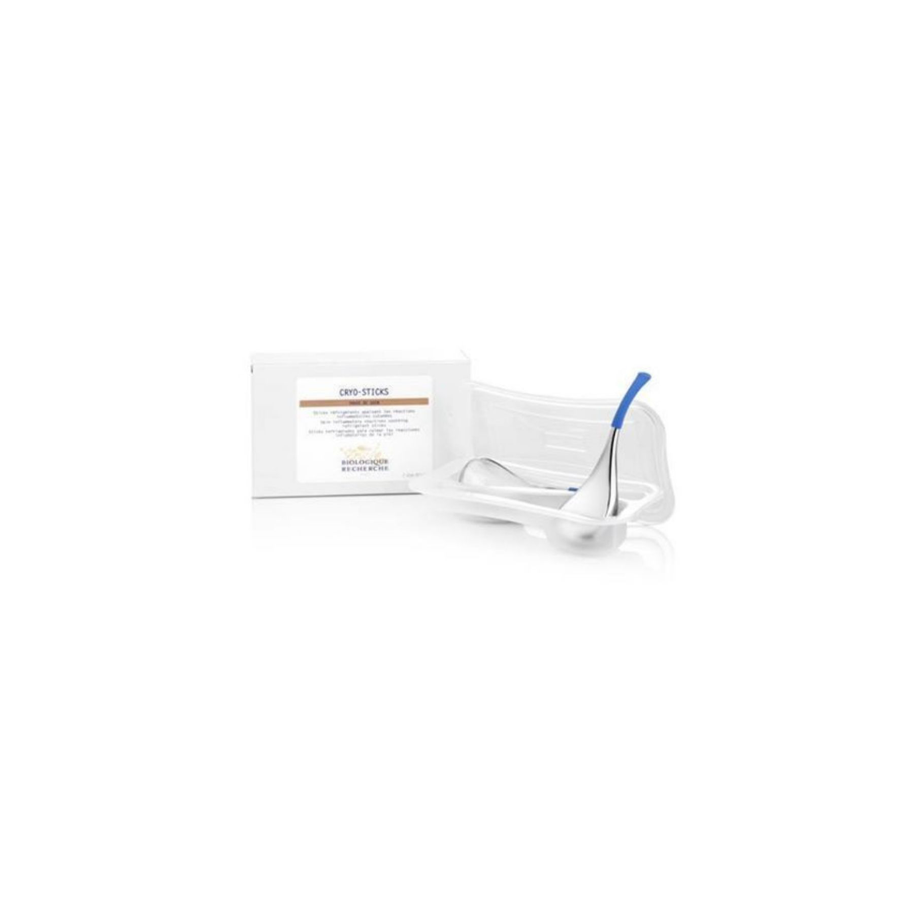 Biologique Recherche Cryo Sticks a pair of silver globes