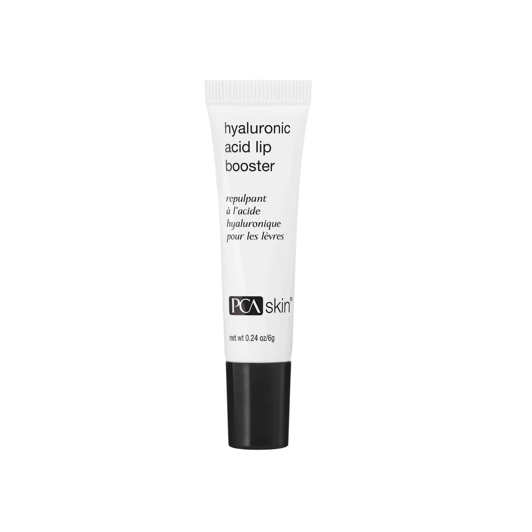 White and Black Squeeze Tube Lip Balm