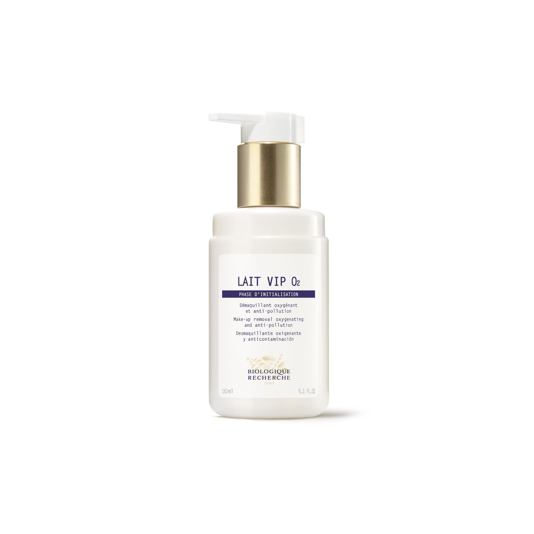 Lait Vip O2 Milk Cleanser Pump Bottle